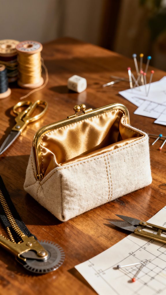 boxed corner pouches tutorial