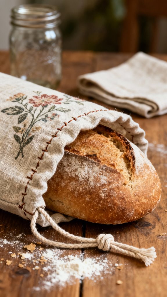 breathable upcycled bread bags