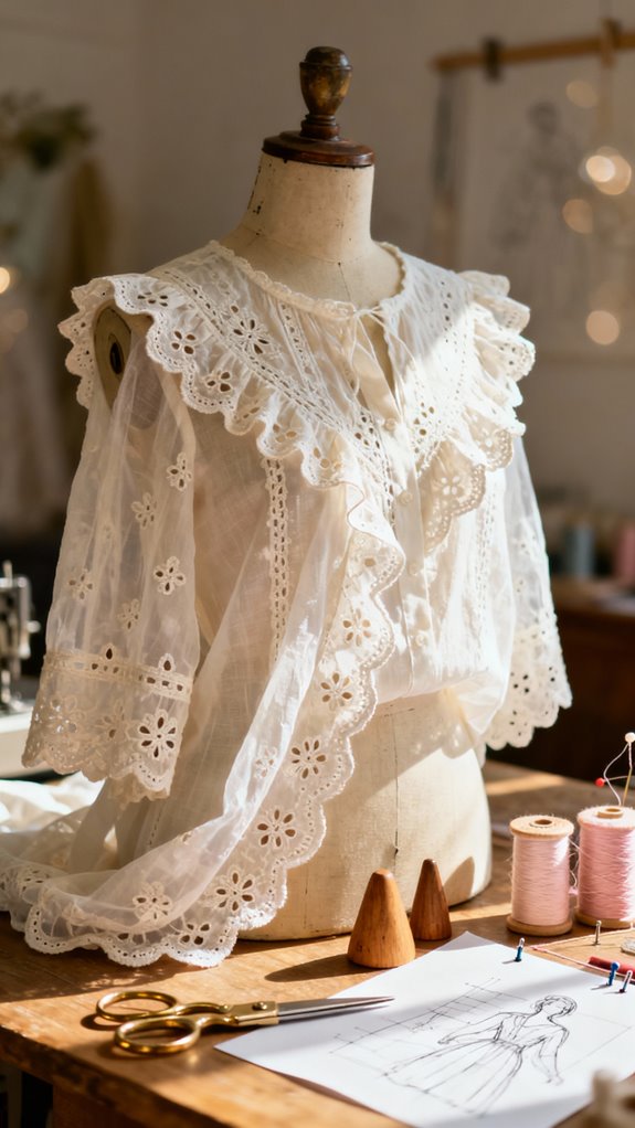 breezy summer lace blouses