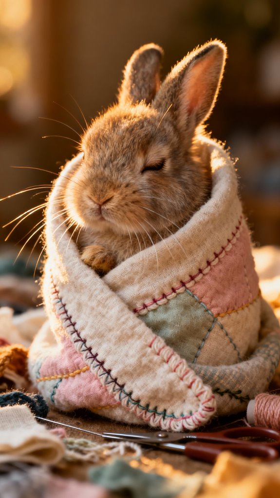 bunny blanket sewing pattern