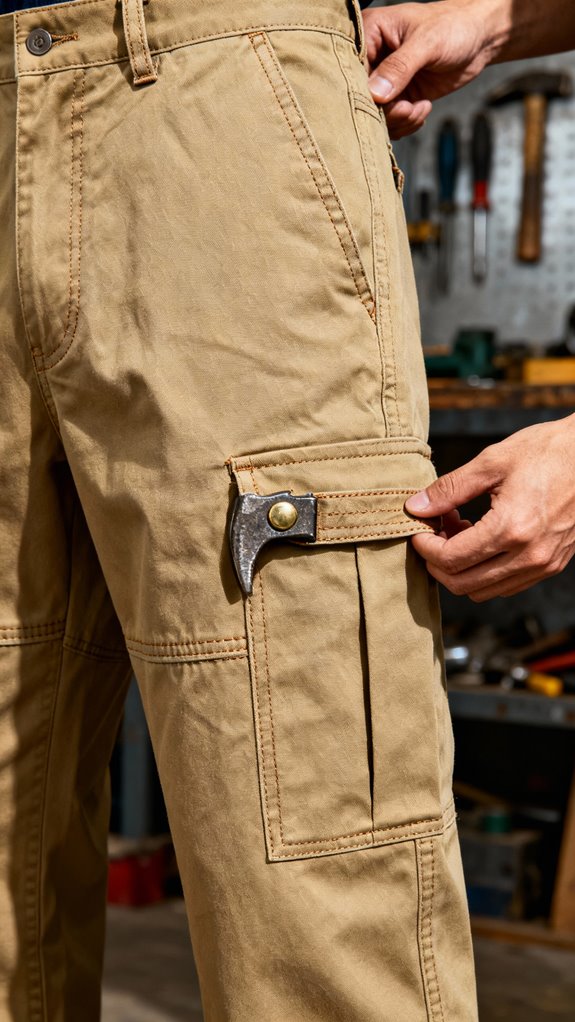 cargo pants with pockets