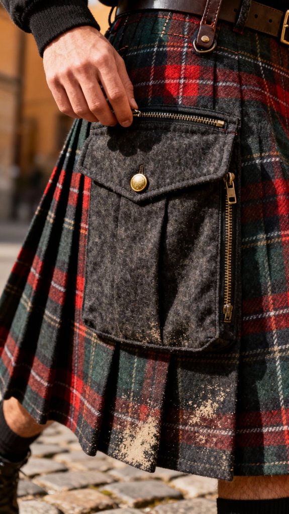 cargo pockets enhance utility