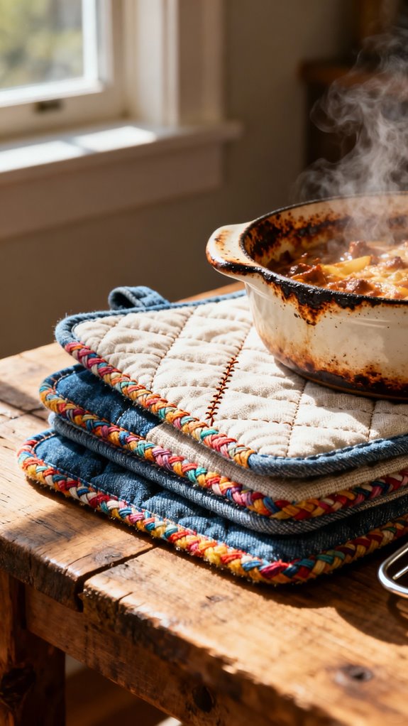 casserole hot pads design