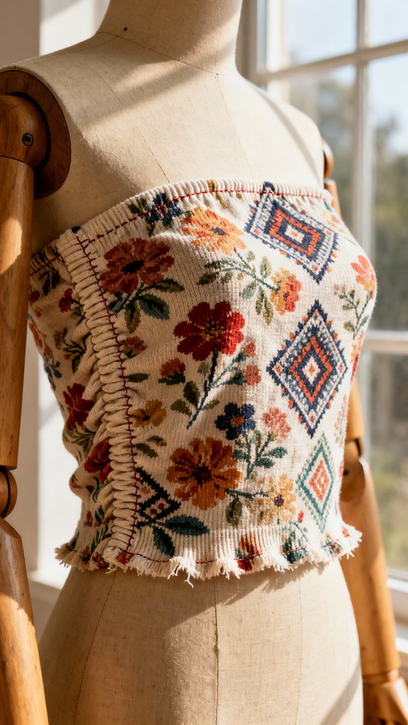 casual tube top sewing