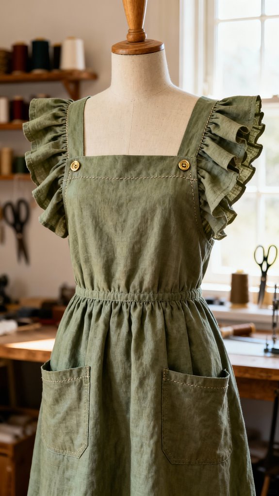 charming functional cobbler apron