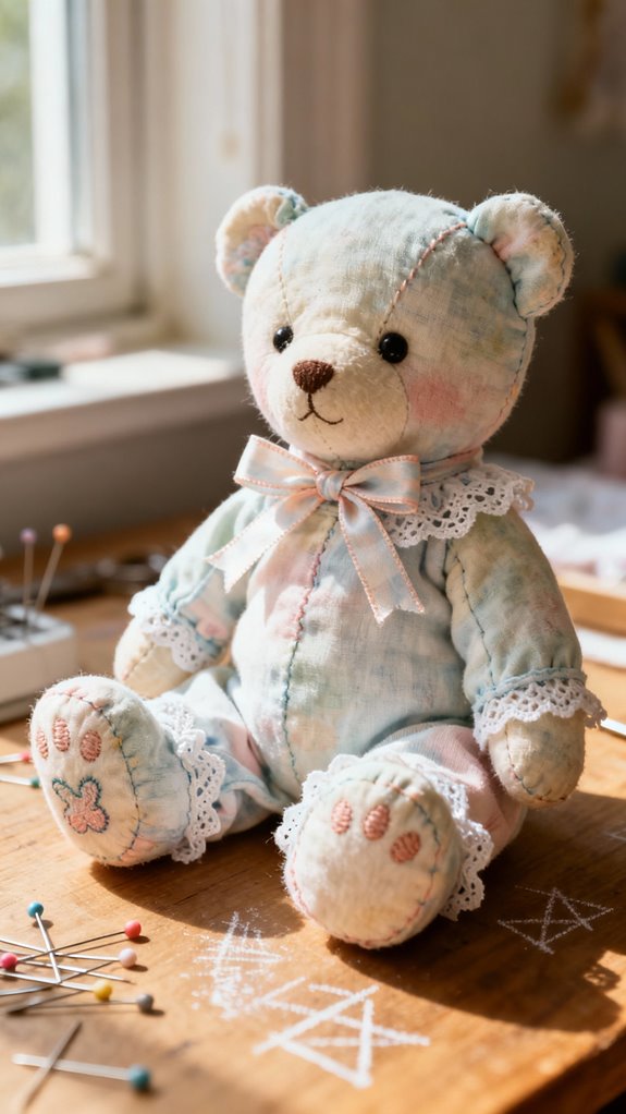 cherished baby clothes bear