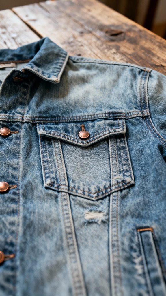 chest pocket construction details