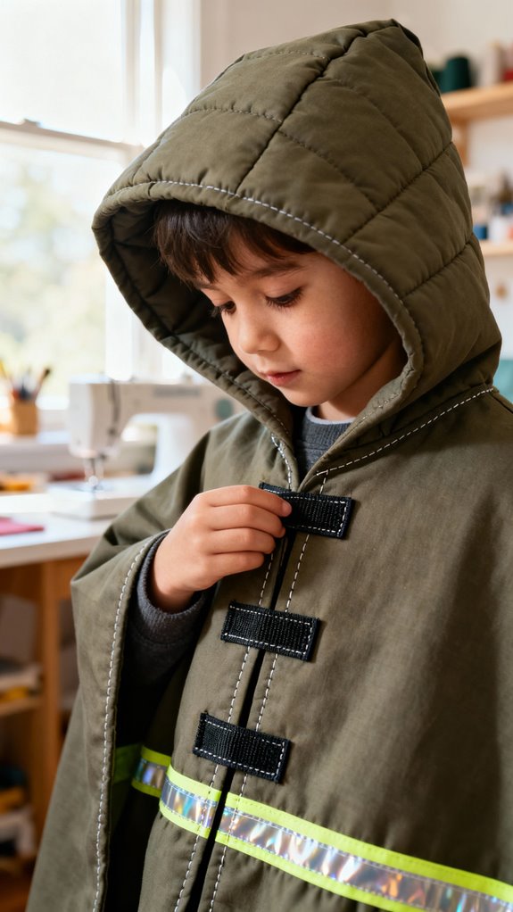 children s safety cloak design