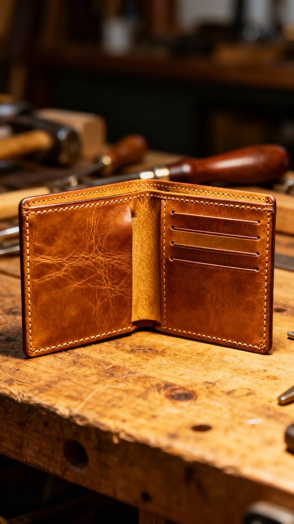 classic bifold wallet crafting