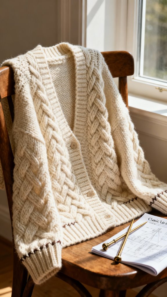 classic cardigan knitting guide