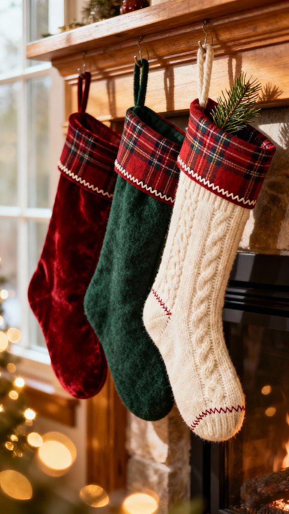 classic christmas stocking tutorial