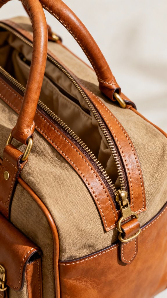 classic cylindrical duffle bag