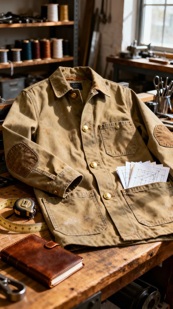 classic durable chore coat
