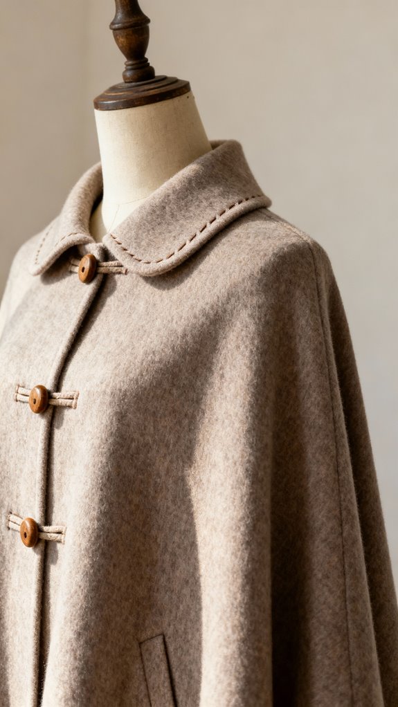 classic elegant capelet design