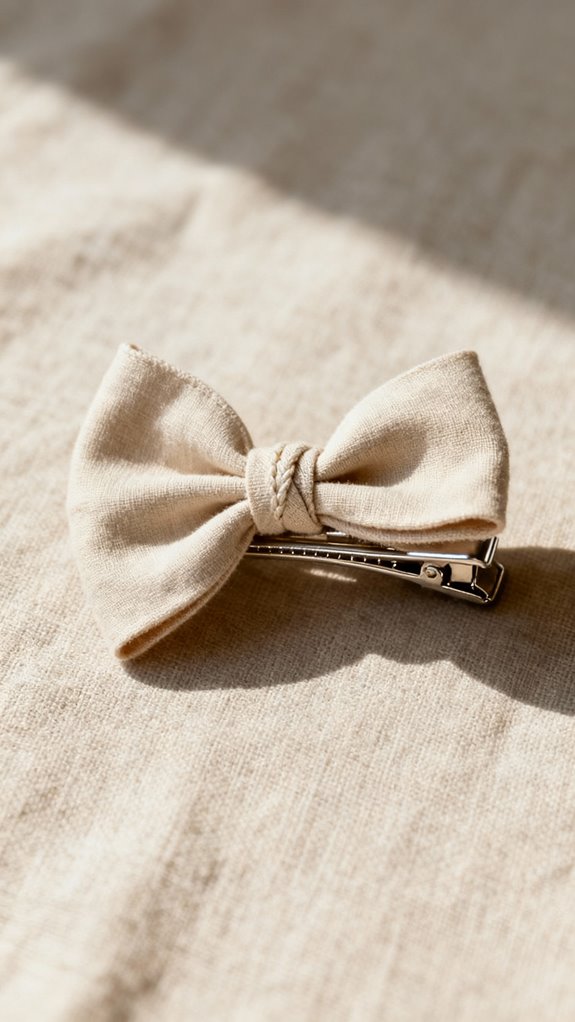 classic fabric hair bow