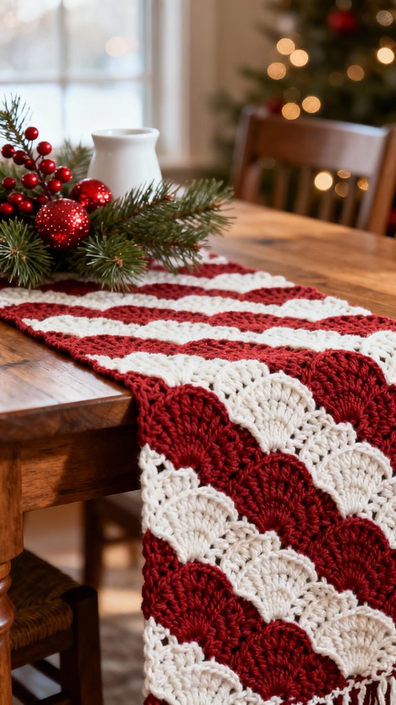 classic red and white