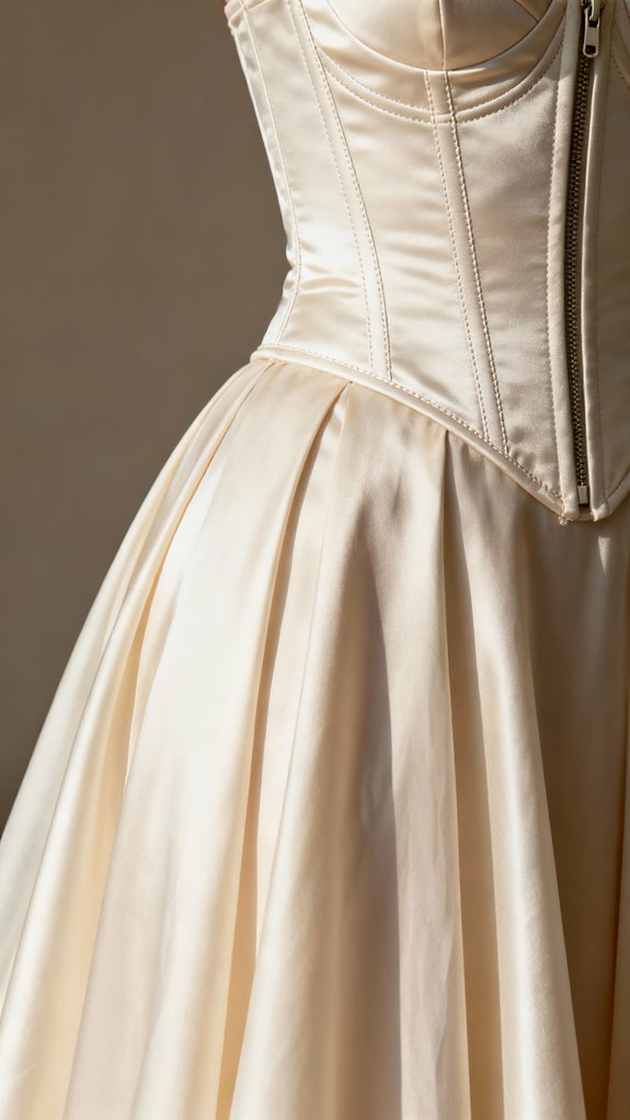 classic structured a line dress