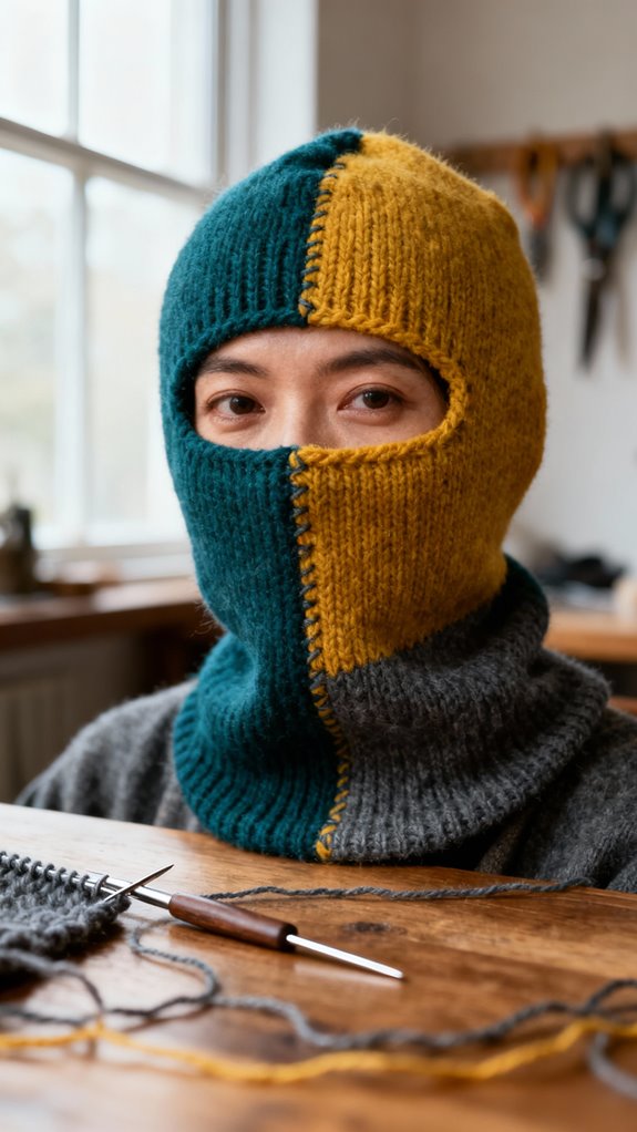 colorful creative balaclava design