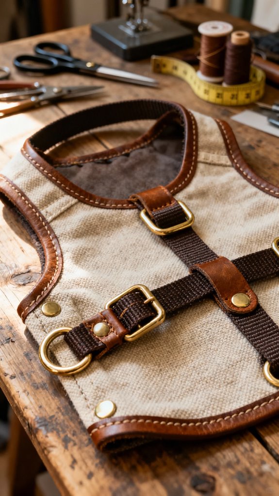 comfortable adjustable dog harness