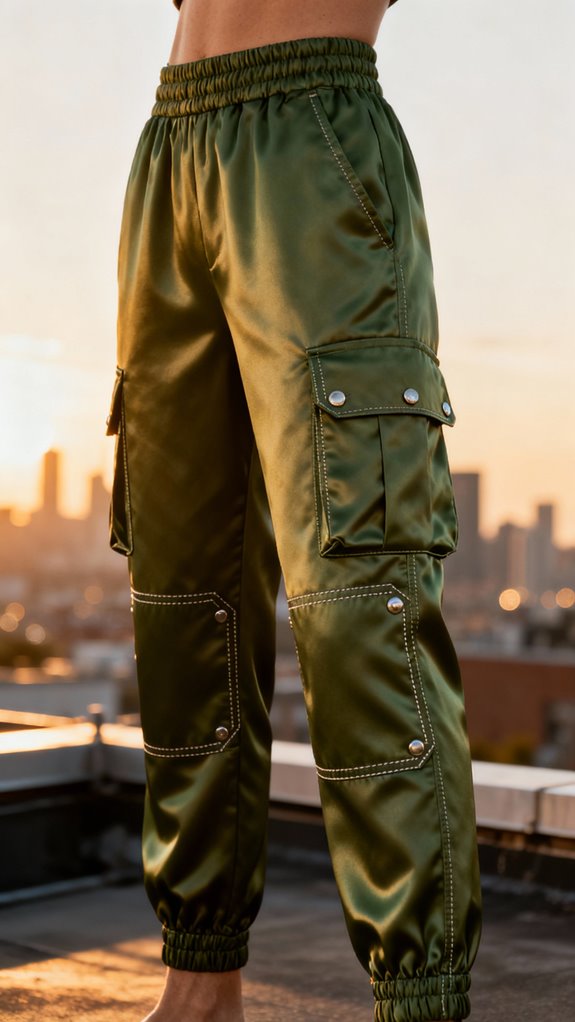comfortable cargo joggers design