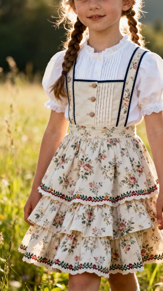 comfortable children s dirndl ensemble