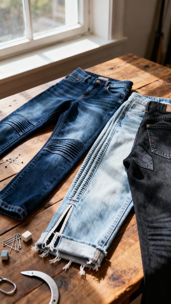 comfortable stretch denim options