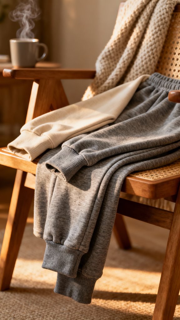 comfortable stretchy lounge set