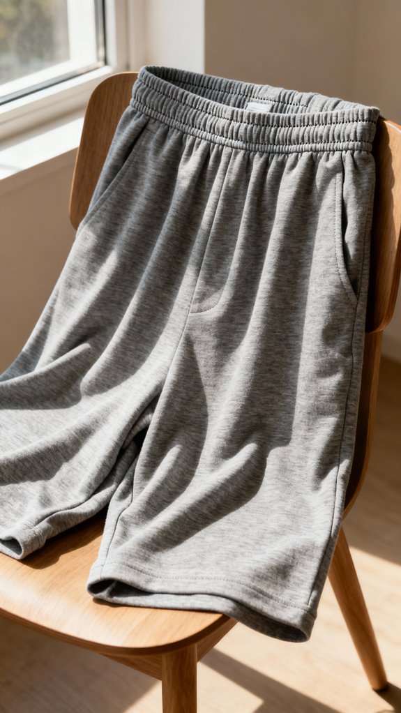 comfortable stretchy lounge shorts