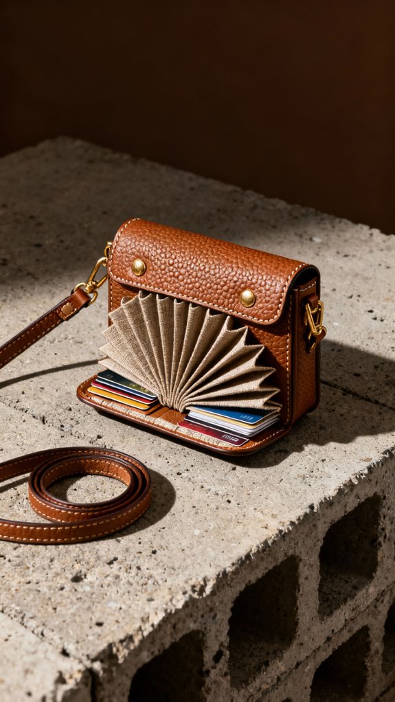 compact expandable crossbody bag