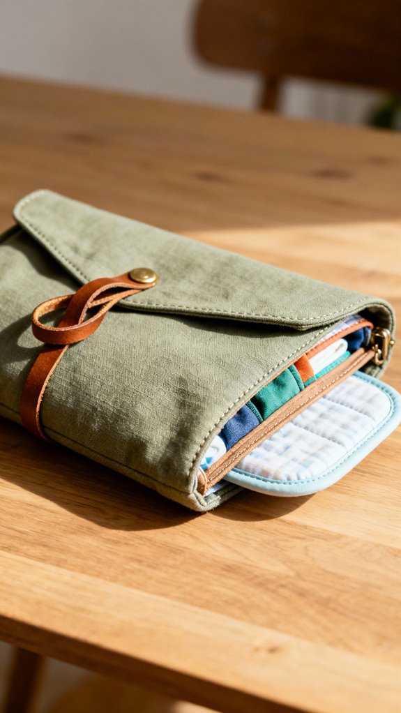 compact portable diaper bag