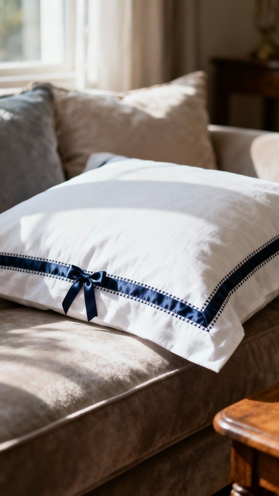contrast border pillowcase tutorial