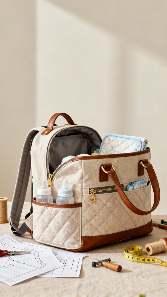 convertible backpack tote design