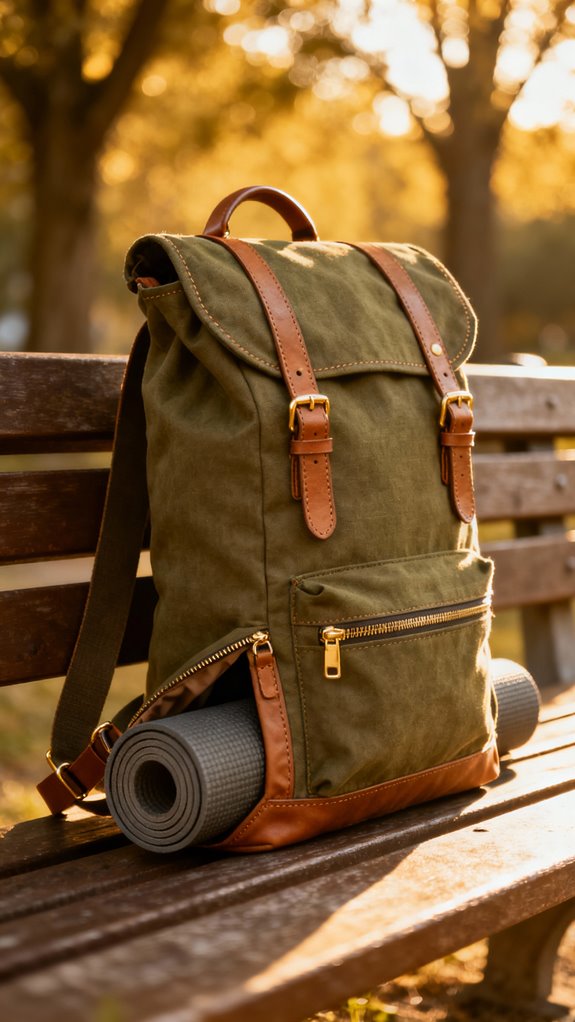 convertible backpack yoga bag