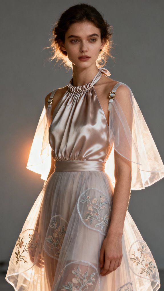 convertible halter dress versatility