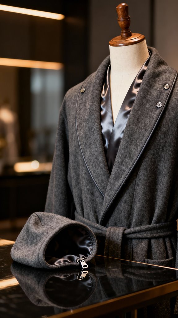 convertible robe with versatility