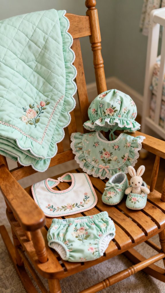 coordinated baby sewing accessories