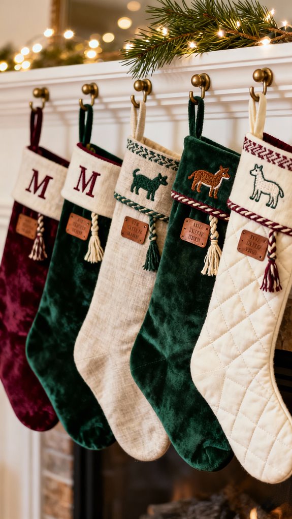 coordinated family stocking design