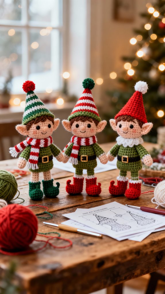 coordinating elf accessories bundle