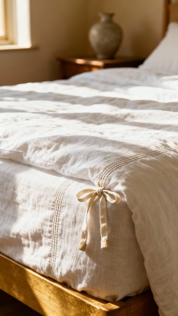 corner ties prevent shifting