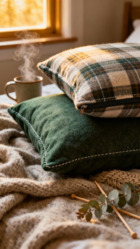 cozy flannel pillowcase tutorial