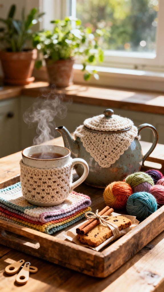 crochet gift basket essentials