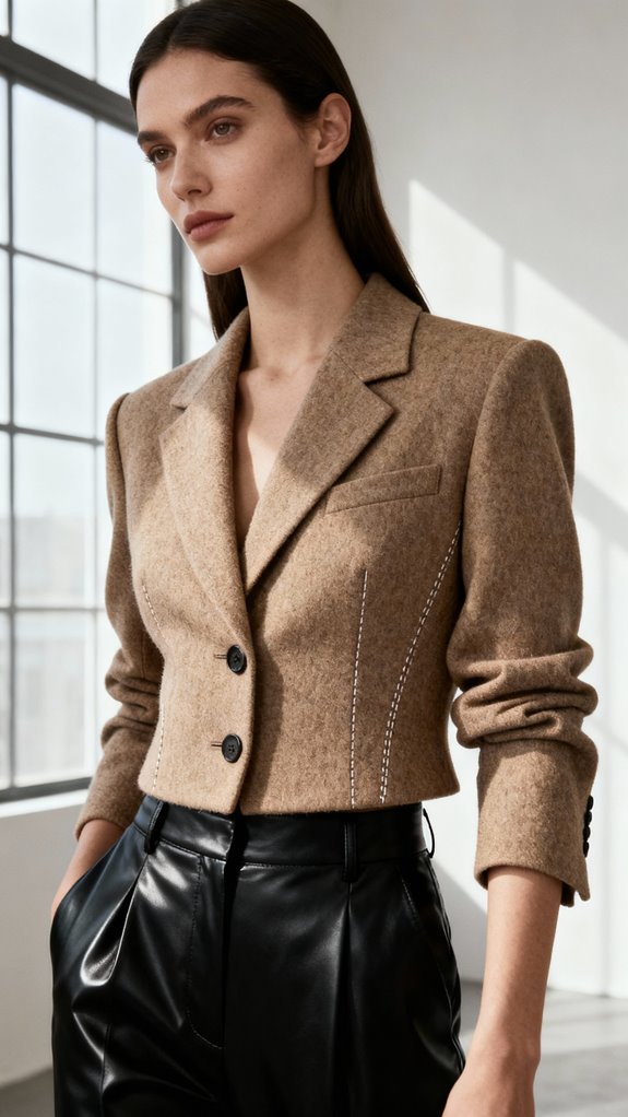 cropped blazer styling tips