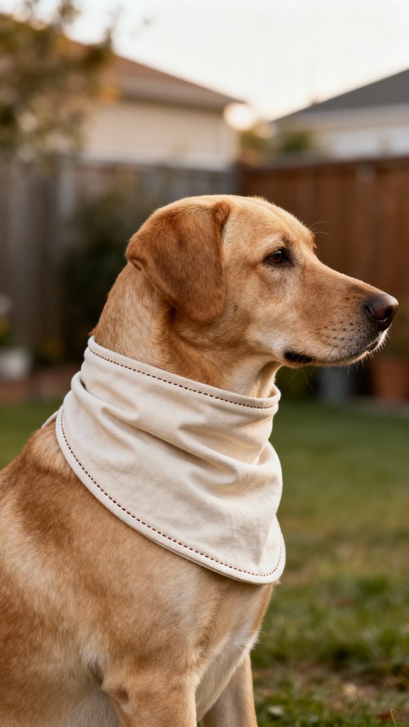 curved bandana for comfort