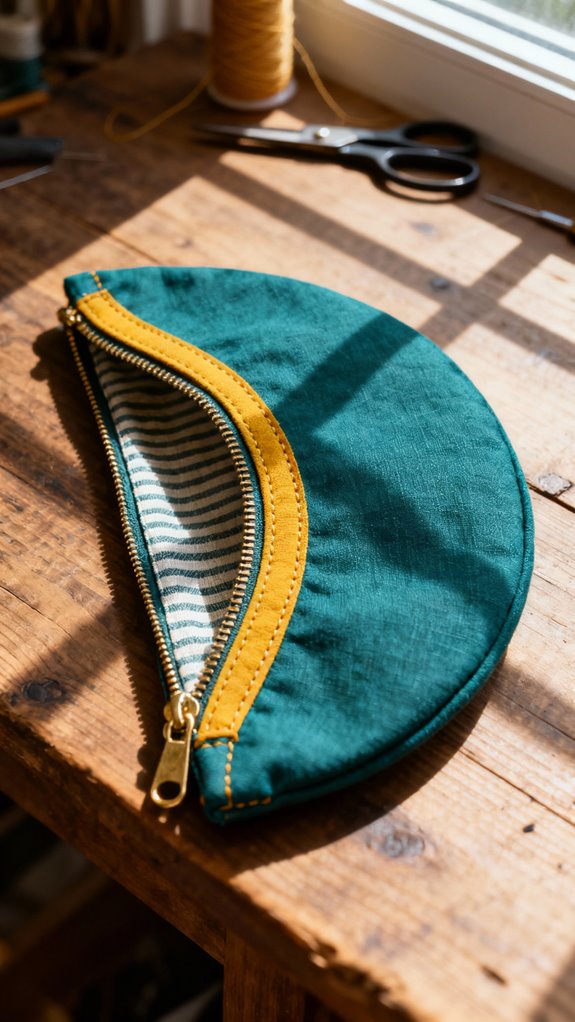 curved design for storage