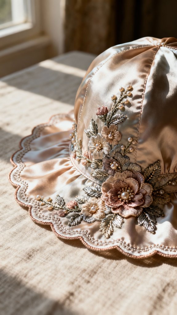 custom embroidered appliqu bonnets