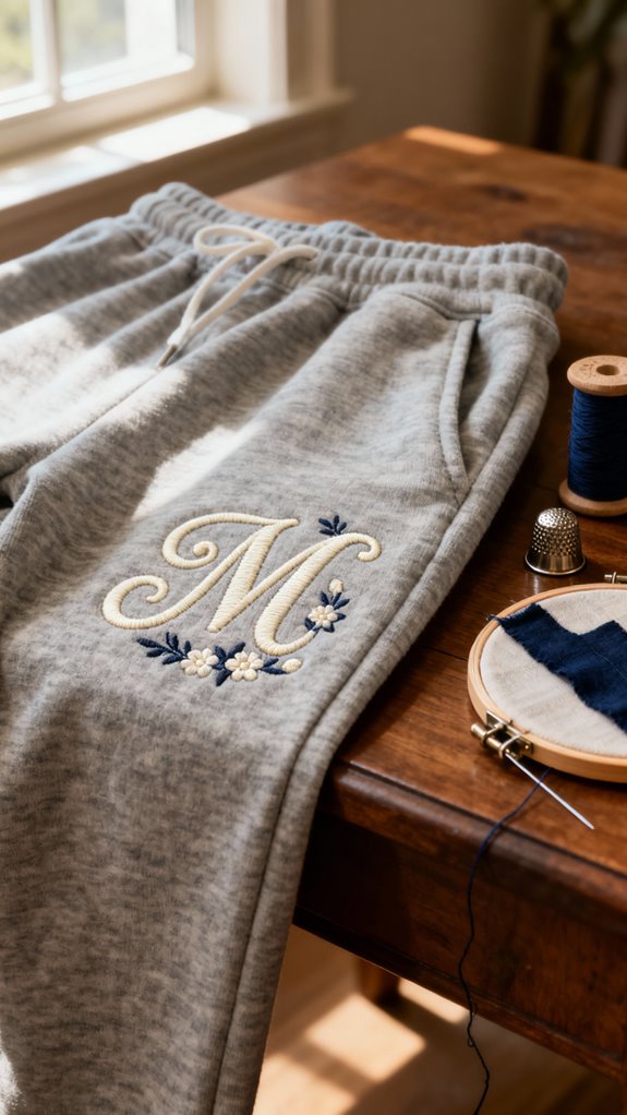 custom embroidered sweatpants essentials