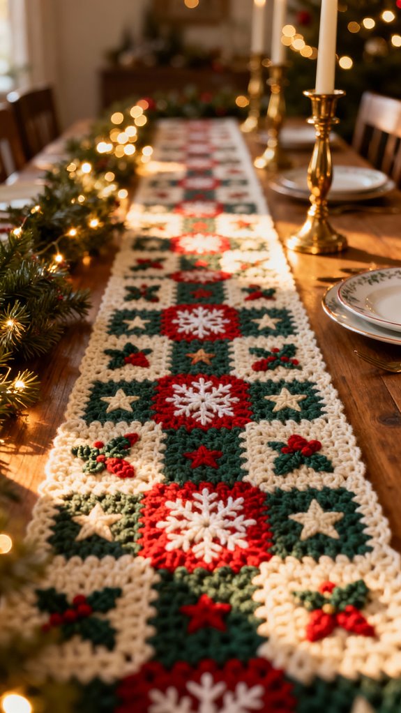 custom festive table runner
