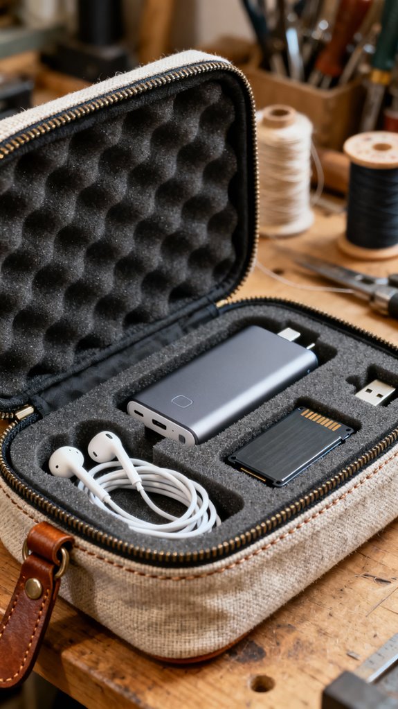custom foam electronics storage