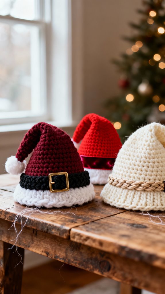 custom santa hat design