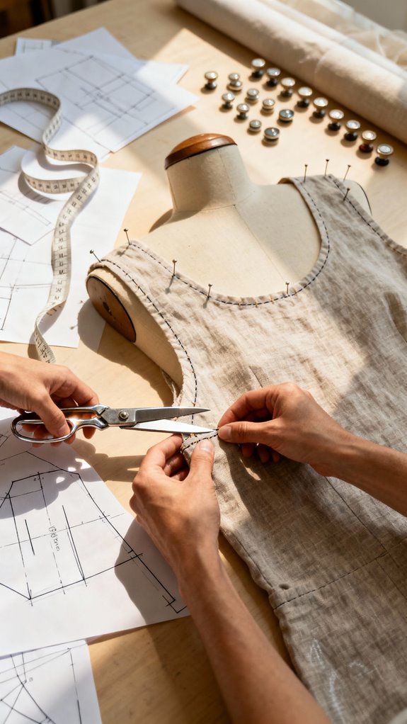 custom tank pattern making